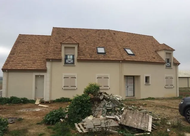 Construction à Longnes